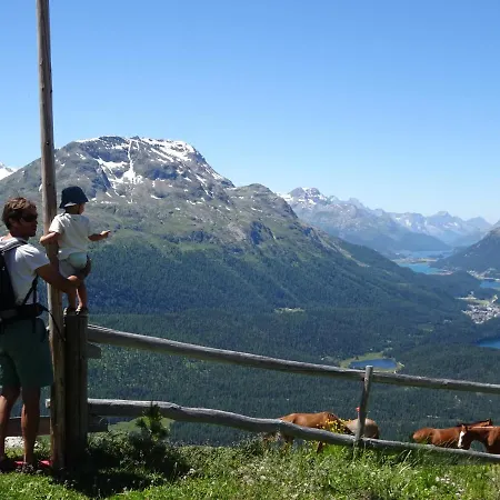Chesa Sonnenuhr Apartmán Madulain